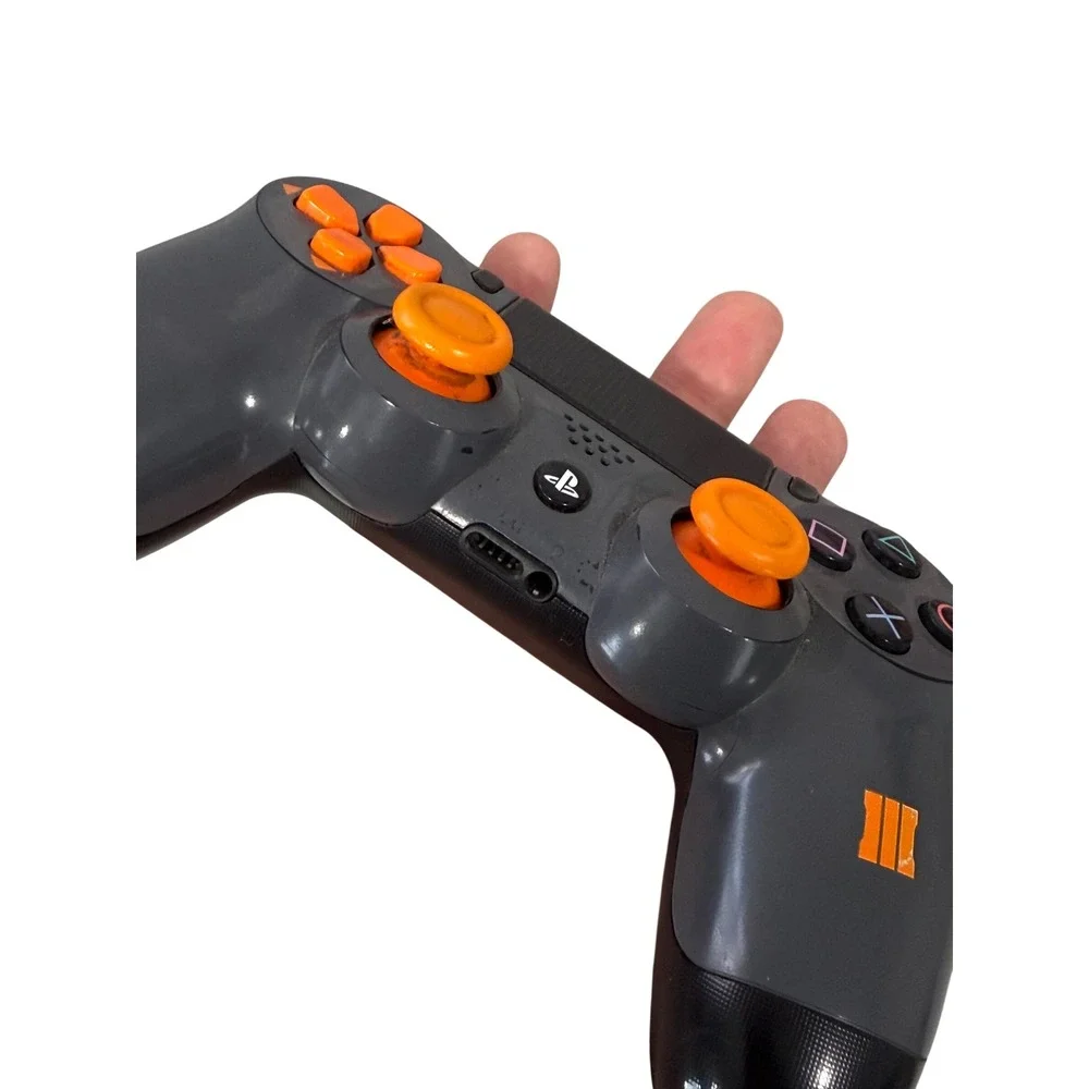 Sony DualShock 4 PS4 Controller Call of Duty Black Ops III Edition Grey Orange